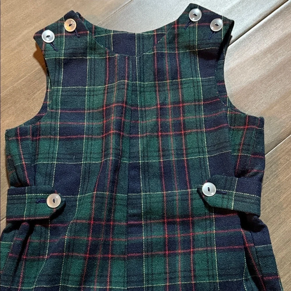 Imp Originals Vintage Plaid Wool Romper SZ 3T